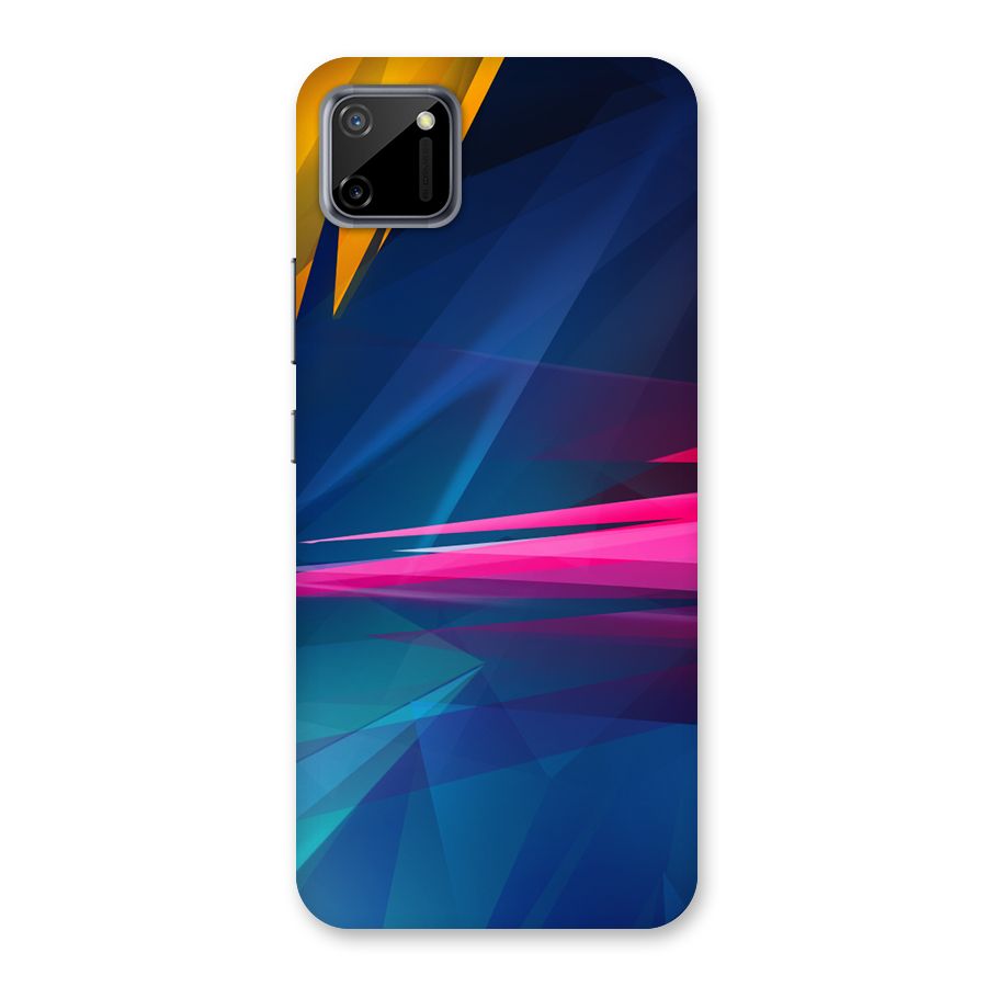 Blue Red Abstract Back Case for Realme C11