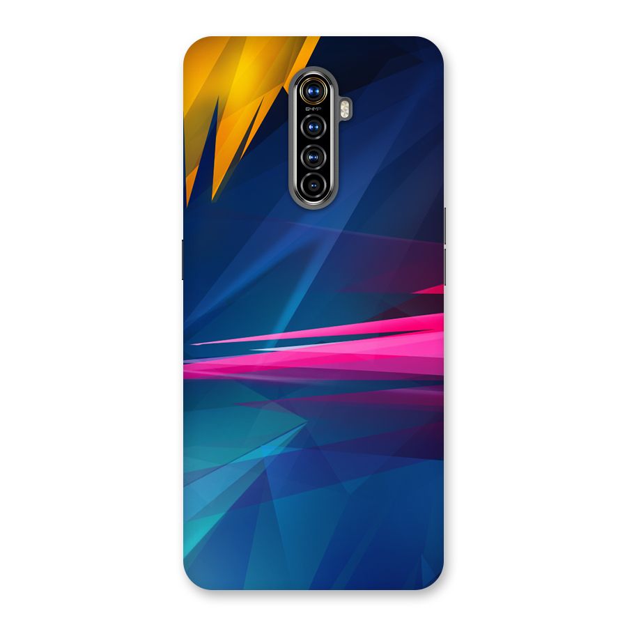 Blue Red Abstract Back Case for Realme X2 Pro