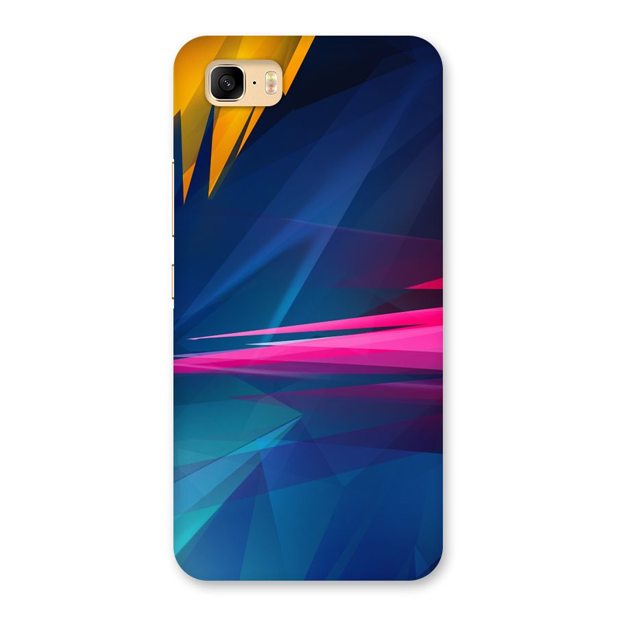 Blue Red Abstract Back Case for Zenfone 3s Max