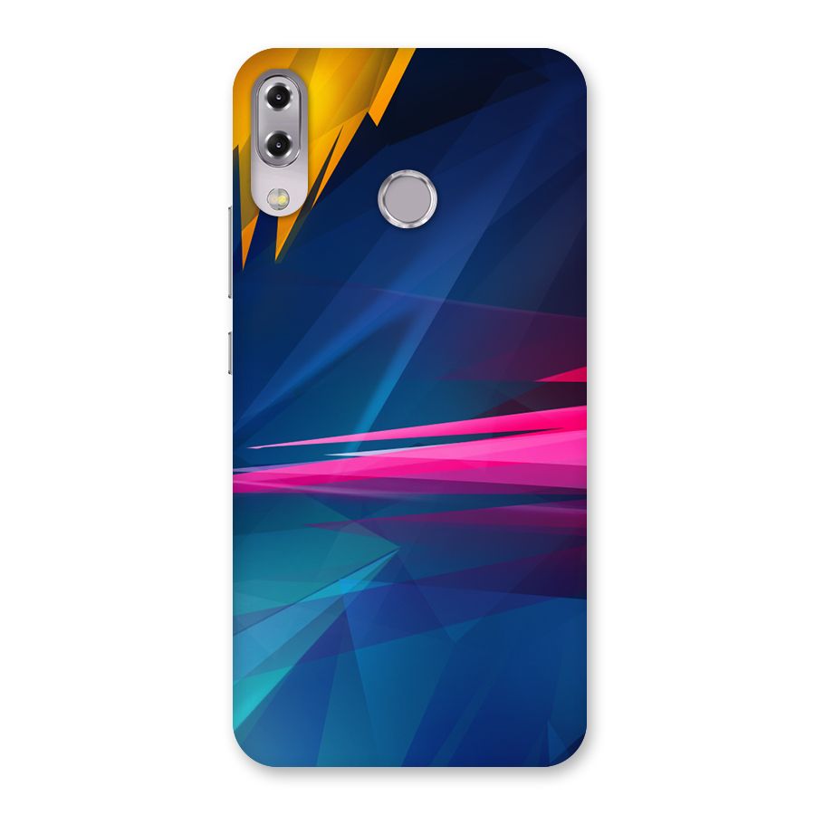 Blue Red Abstract Back Case for Zenfone 5Z