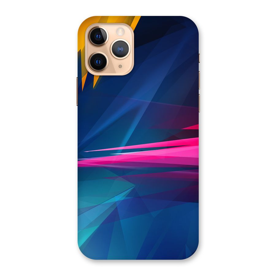 Blue Red Abstract Back Case for iPhone 11 Pro