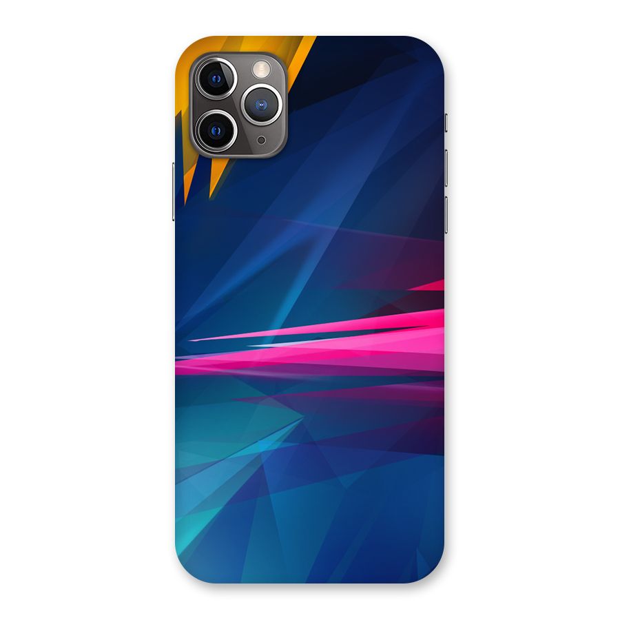 Blue Red Abstract Back Case for iPhone 11 Pro Max