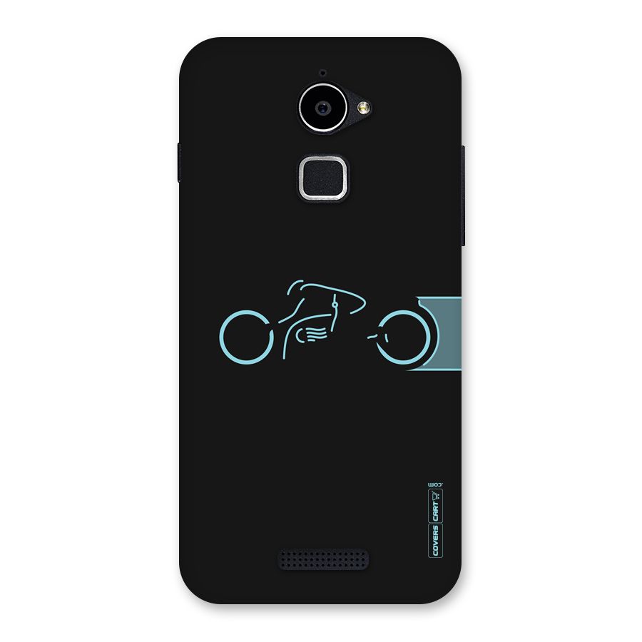 Blue Ride Back Case for Coolpad Note 3 Lite