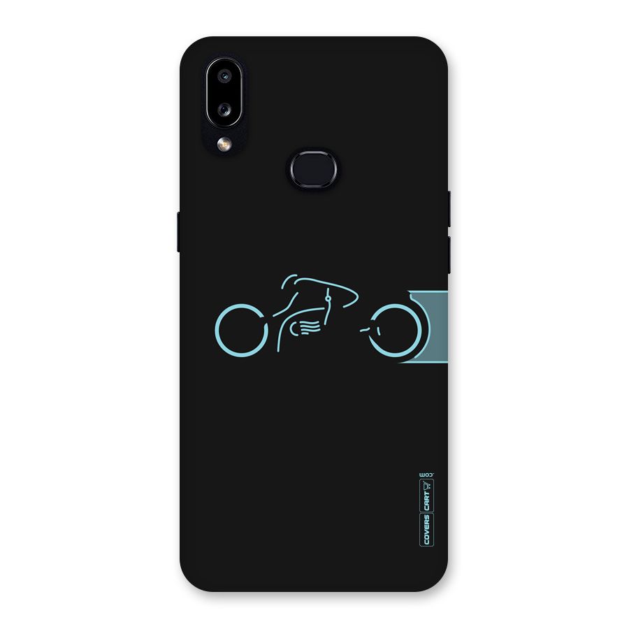 Blue Ride Back Case for Galaxy A10s