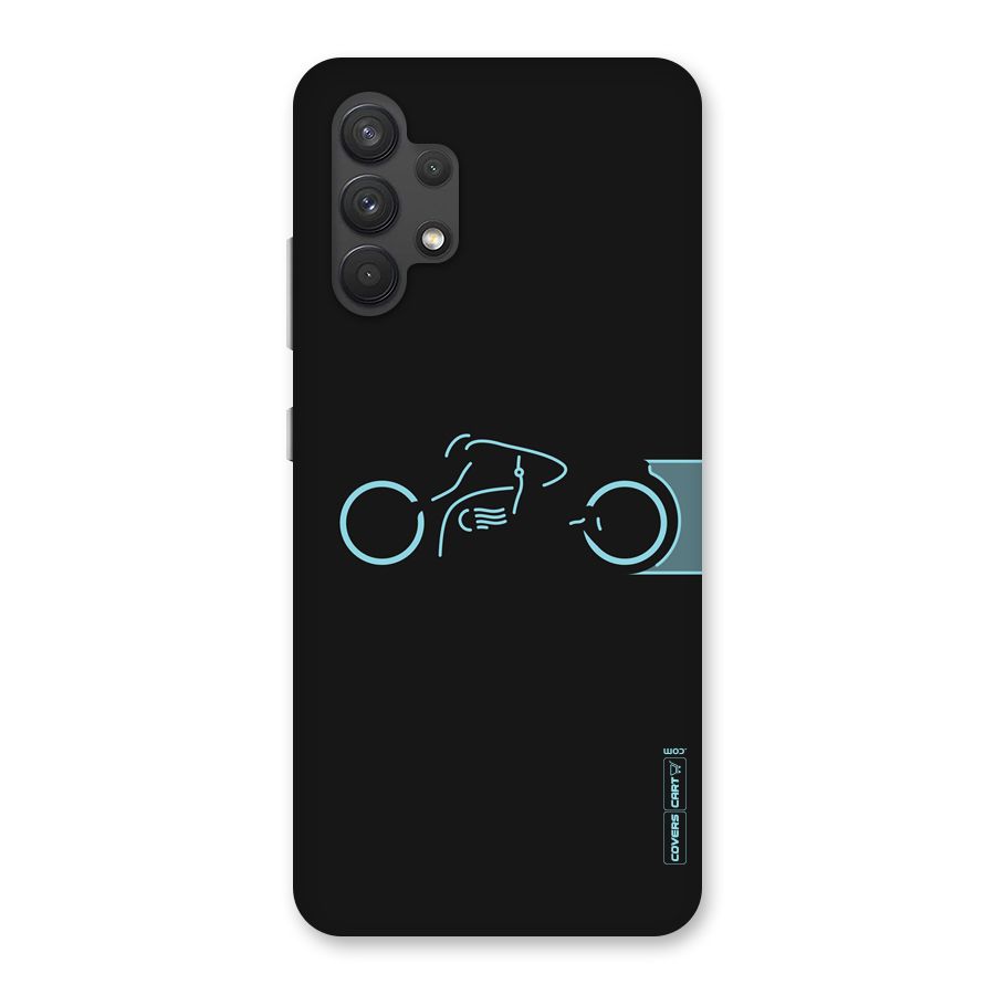 Blue Ride Back Case for Galaxy A32