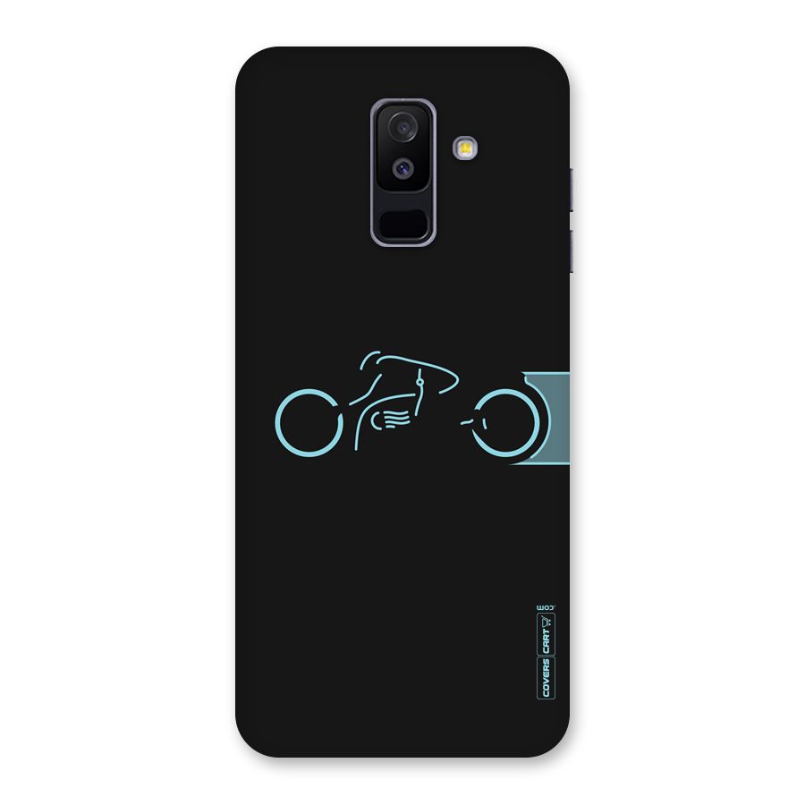 Blue Ride Back Case for Galaxy A6 Plus