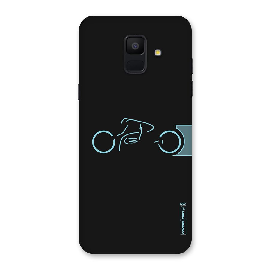 Blue Ride Back Case for Galaxy A6 (2018)