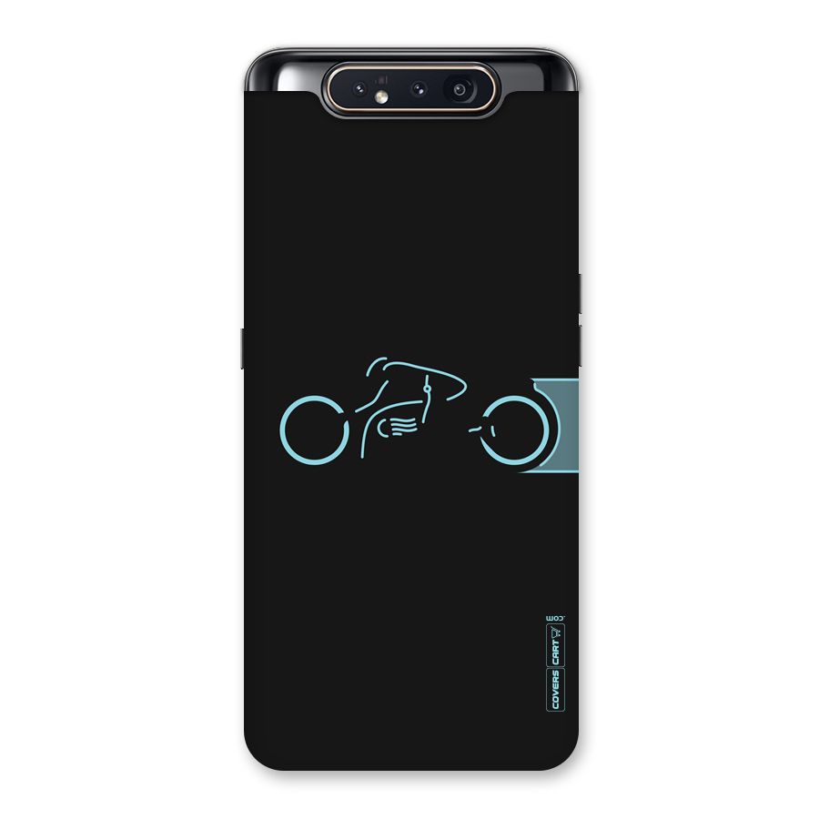 Blue Ride Back Case for Galaxy A80
