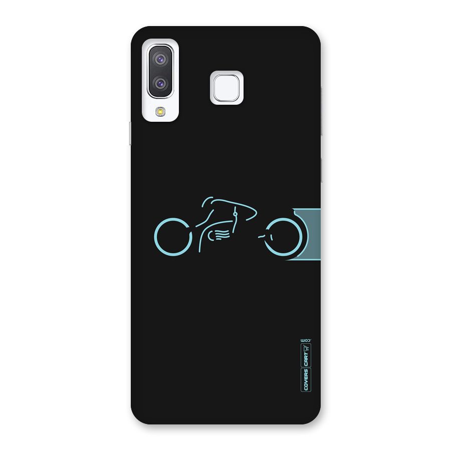 Blue Ride Back Case for Galaxy A8 Star