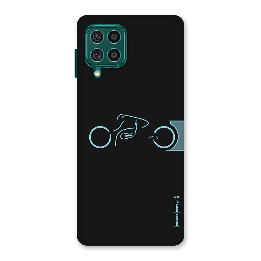 Blue Ride Back Case for Galaxy F62