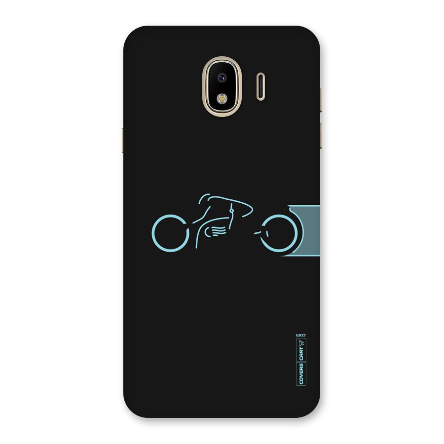 Blue Ride Back Case for Galaxy J4