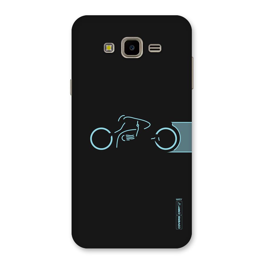 Blue Ride Back Case for Galaxy J7 Nxt