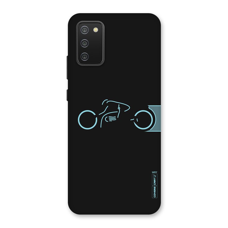 Blue Ride Back Case for Galaxy M02s