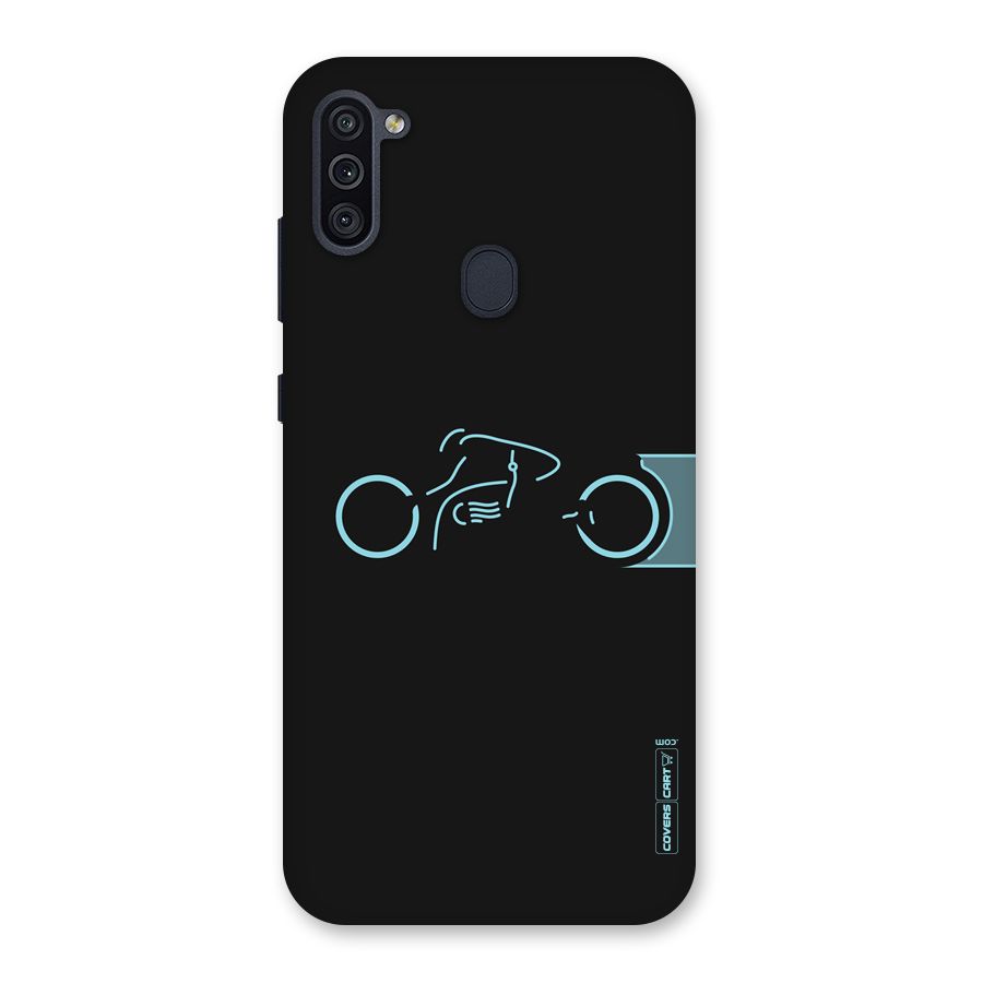 Blue Ride Back Case for Galaxy M11
