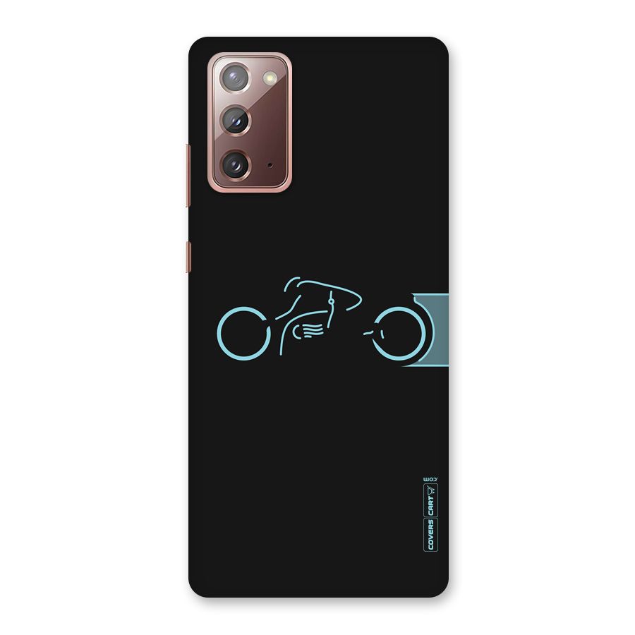 Blue Ride Back Case for Galaxy Note 20