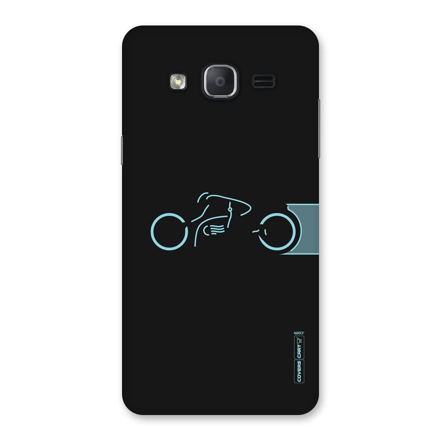 Blue Ride Back Case for Galaxy On7 2015