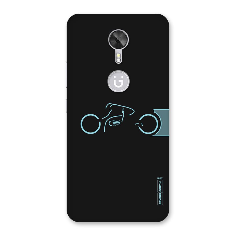 Blue Ride Back Case for Gionee A1