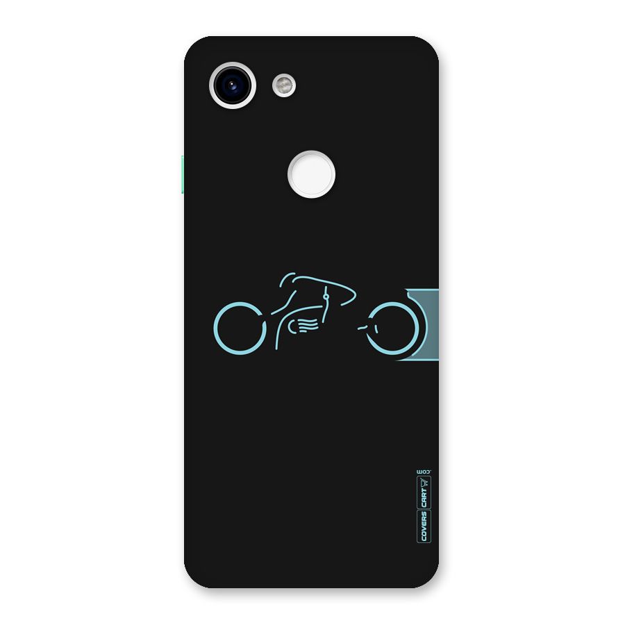 Blue Ride Back Case for Google Pixel 3