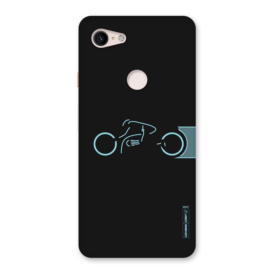 Blue Ride Back Case for Google Pixel 3 XL