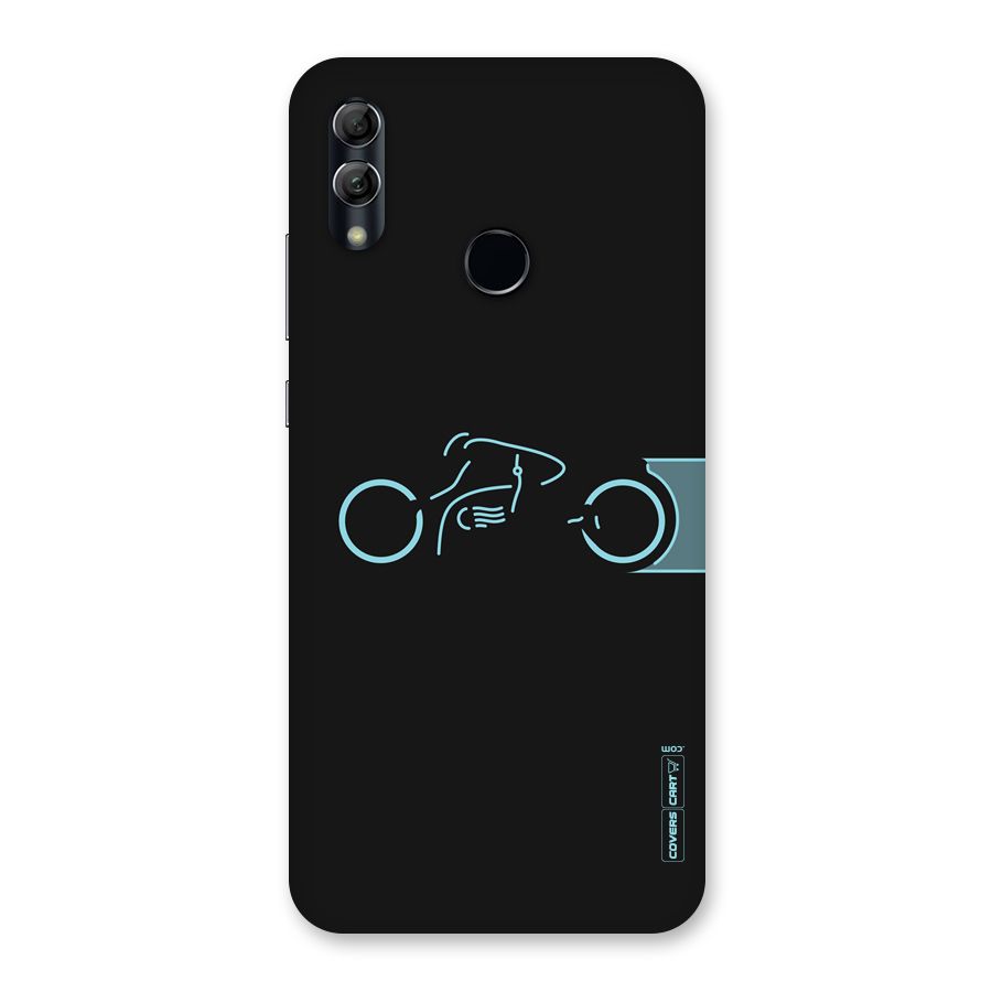 Blue Ride Back Case for Honor 10 Lite