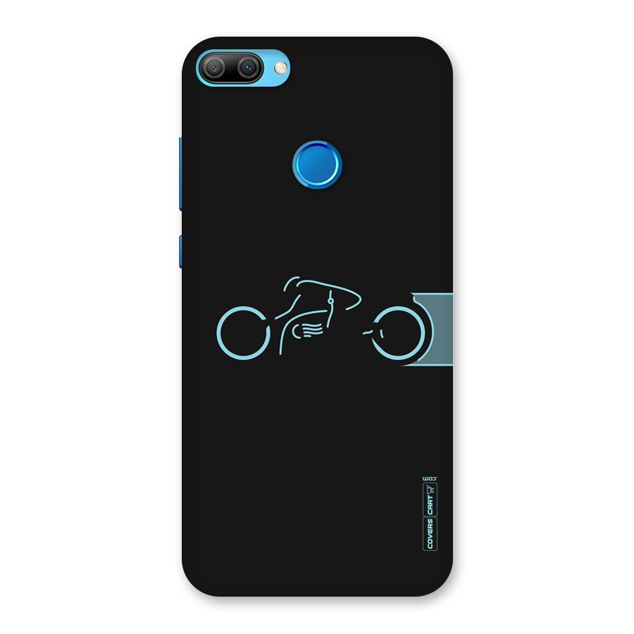 Blue Ride Back Case for Honor 9N