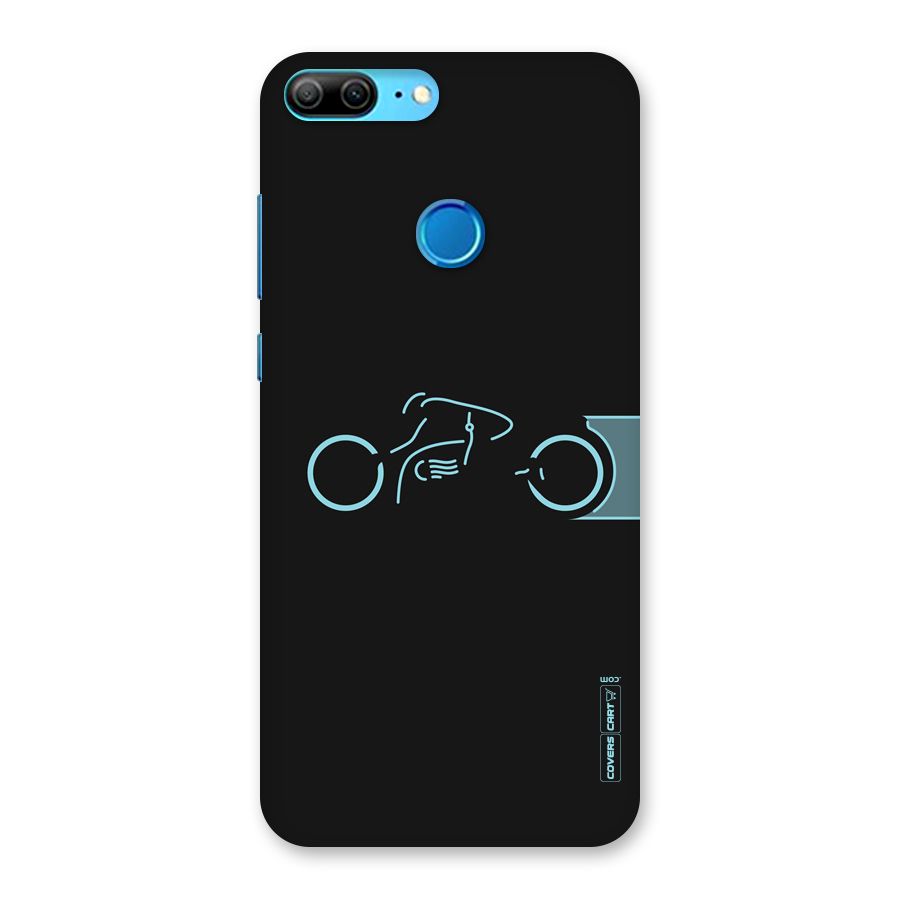 Blue Ride Back Case for Honor 9 Lite