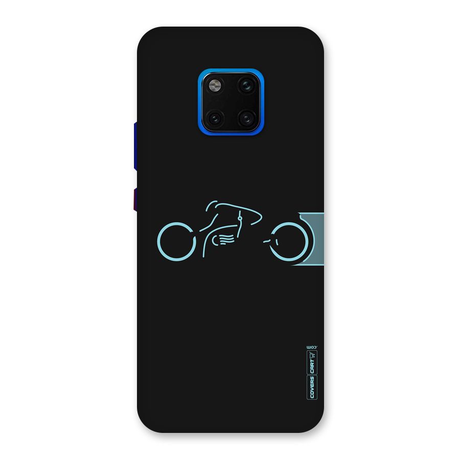 Blue Ride Back Case for Huawei Mate 20 Pro
