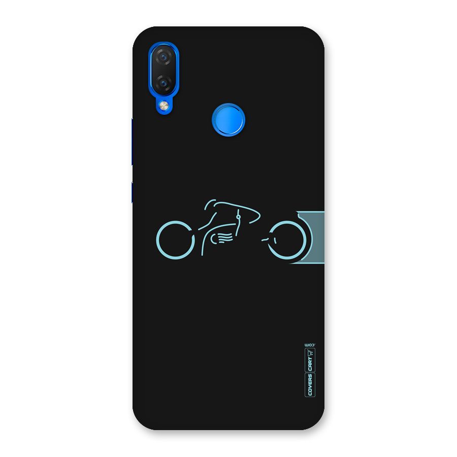 Blue Ride Back Case for Huawei P Smart+