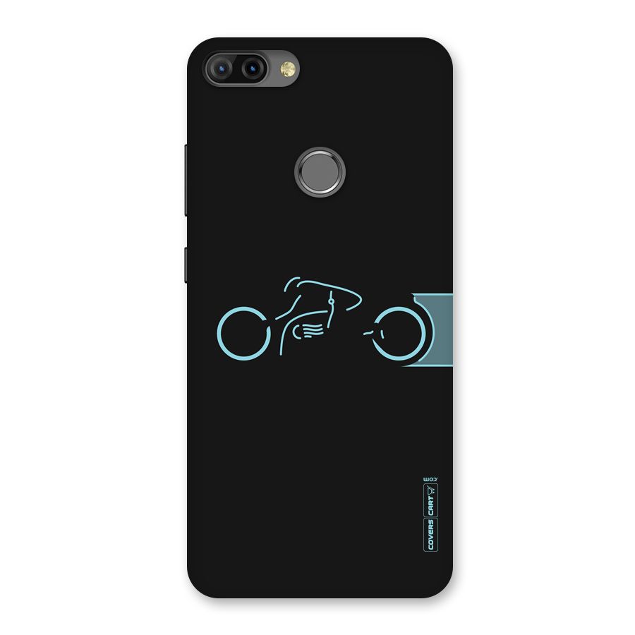 Blue Ride Back Case for Infinix Hot 6 Pro