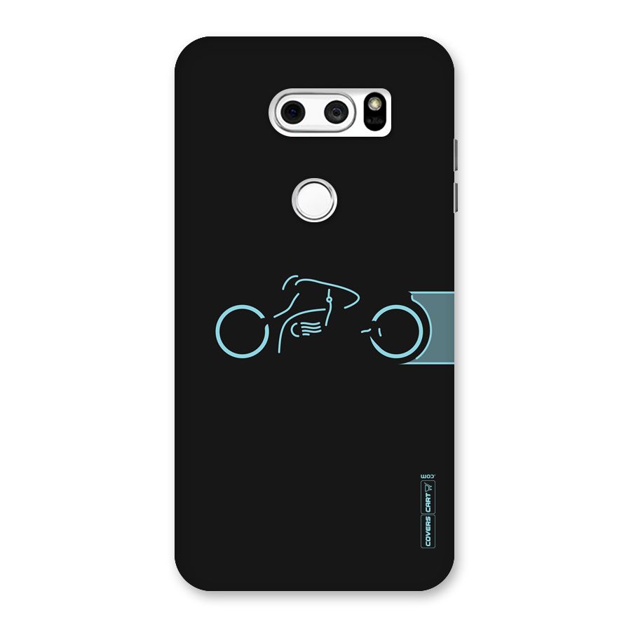 Blue Ride Back Case for LG V30