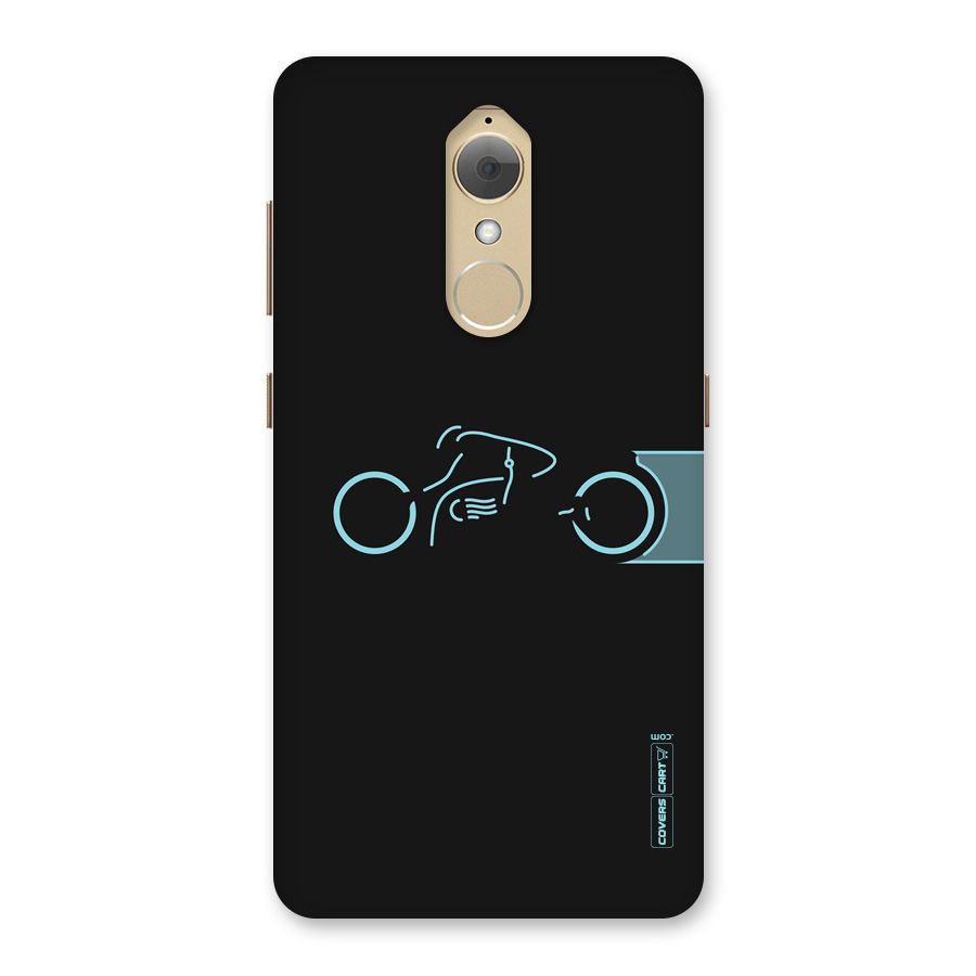 Blue Ride Back Case for Lenovo K8