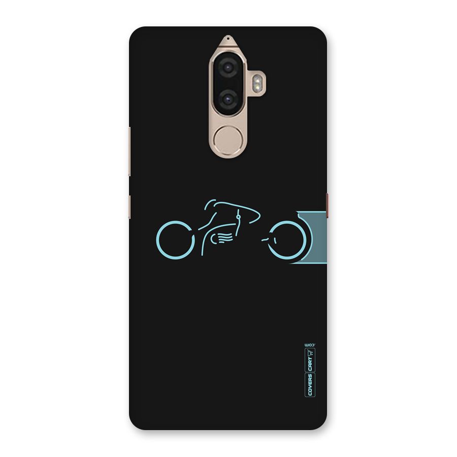 Blue Ride Back Case for Lenovo K8 Note