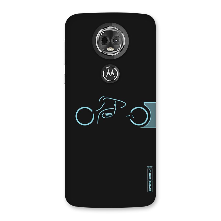 Blue Ride Back Case for Moto E5 Plus