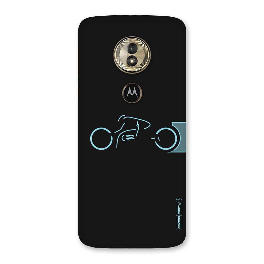 Blue Ride Back Case for Moto G6 Play