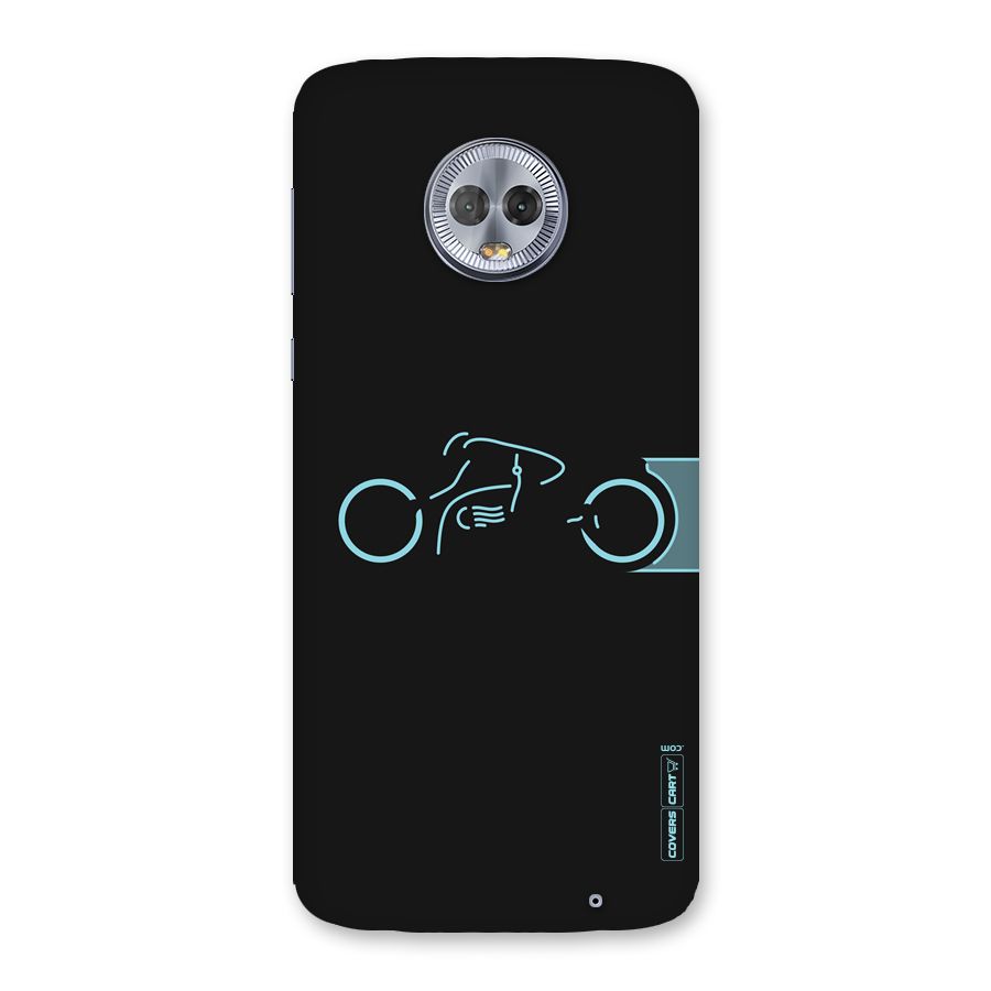 Blue Ride Back Case for Moto G6 Plus