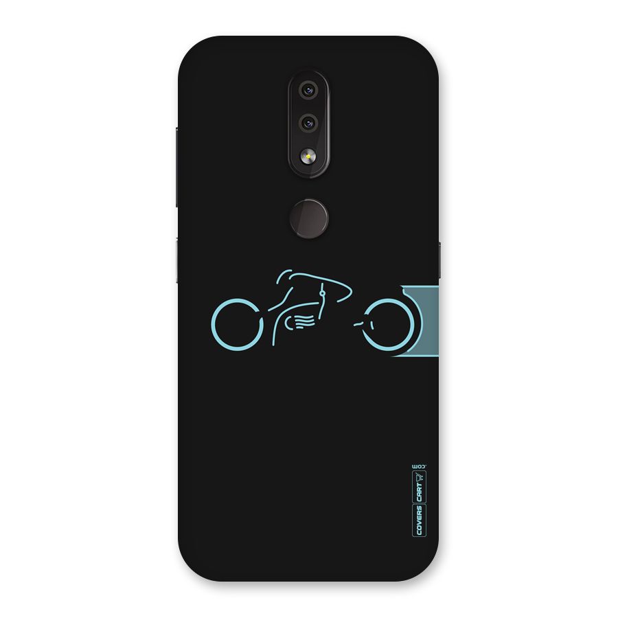 Blue Ride Back Case for Nokia 4.2