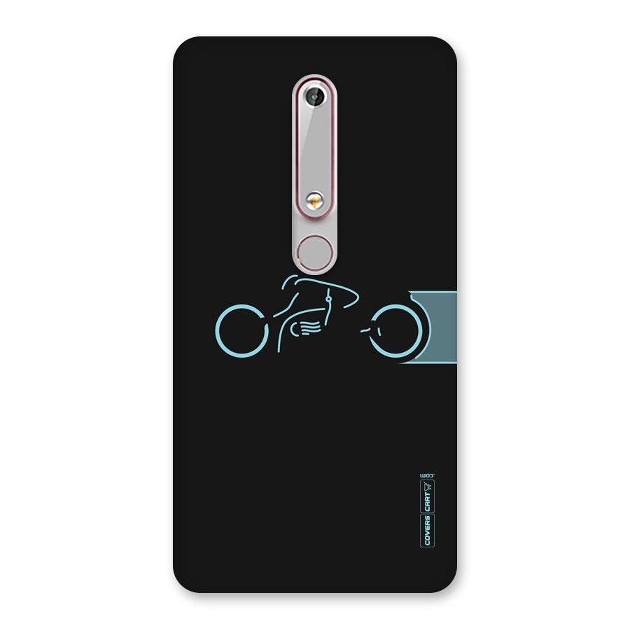 Blue Ride Back Case for Nokia 6.1