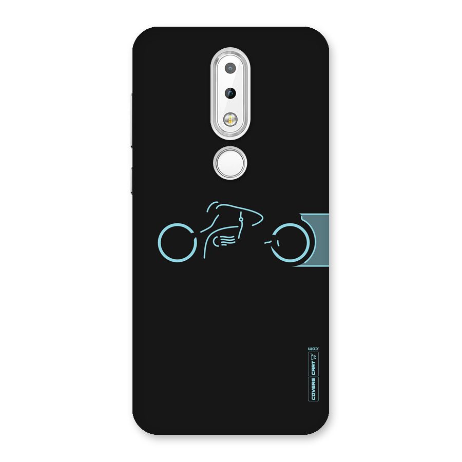 Blue Ride Back Case for Nokia 6.1 Plus