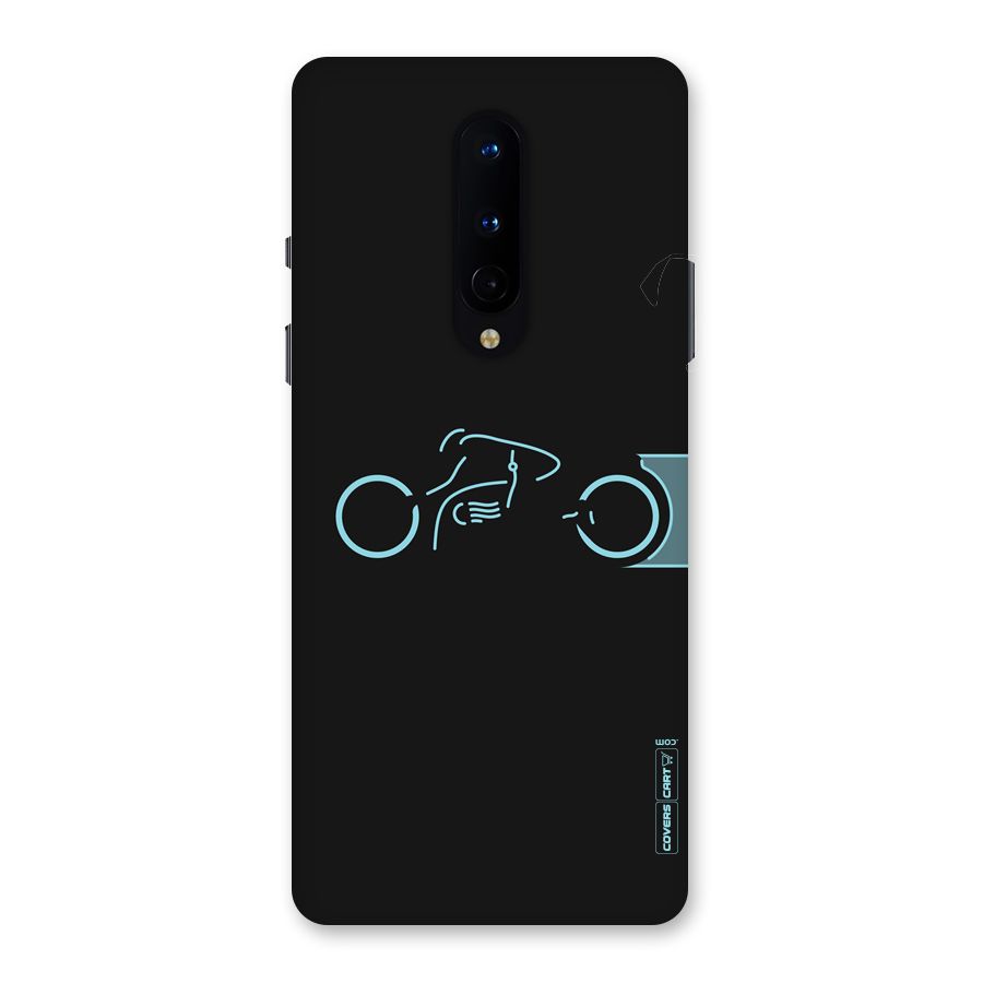 Blue Ride Back Case for OnePlus 8
