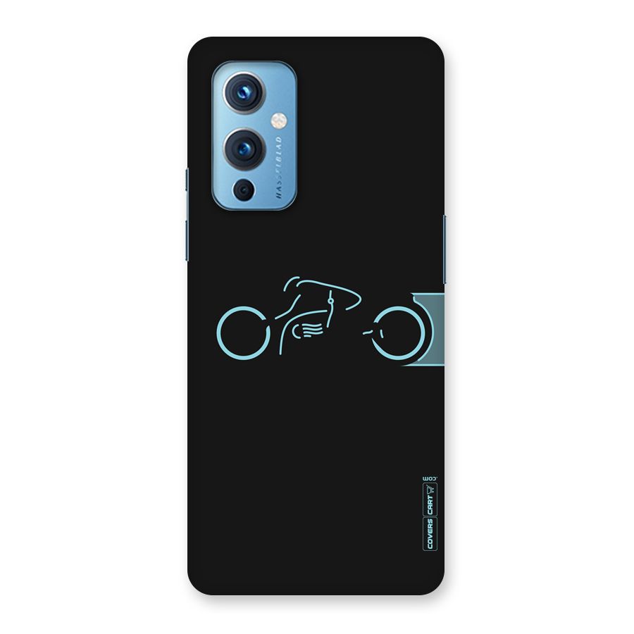 Blue Ride Back Case for OnePlus 9