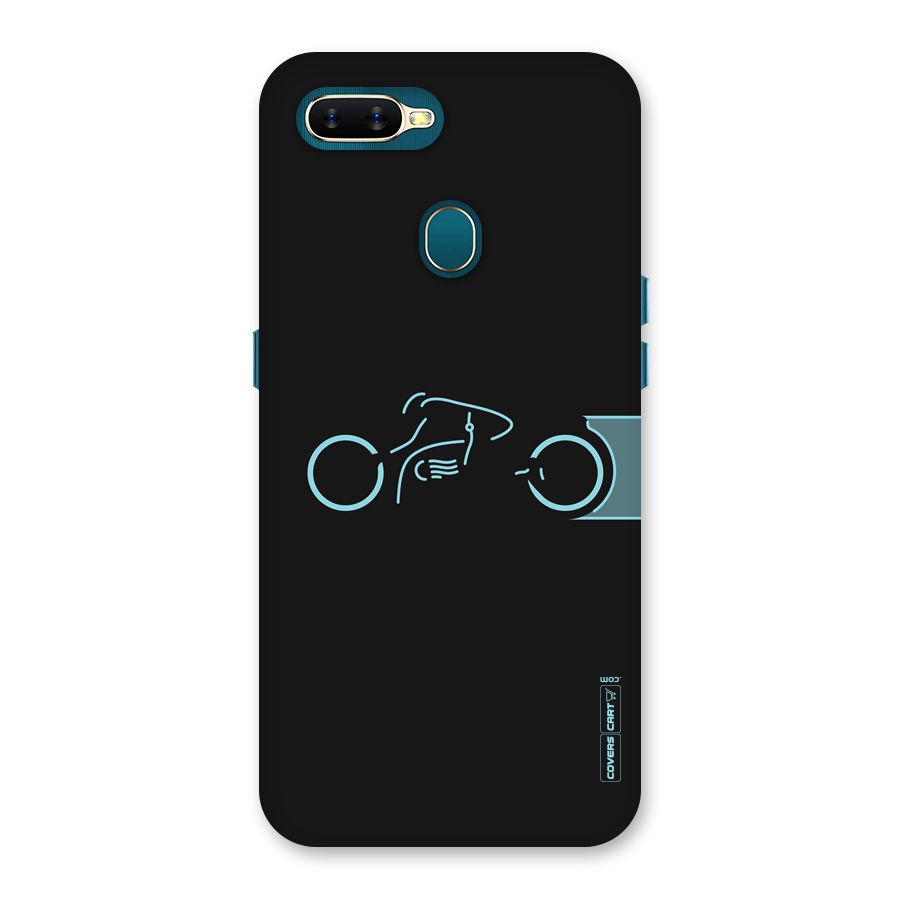 Blue Ride Back Case for Oppo A11k