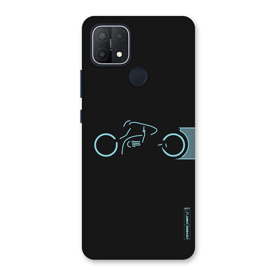 Blue Ride Back Case for Oppo A15s
