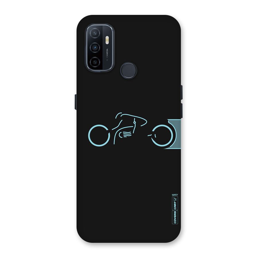 Blue Ride Back Case for Oppo A32