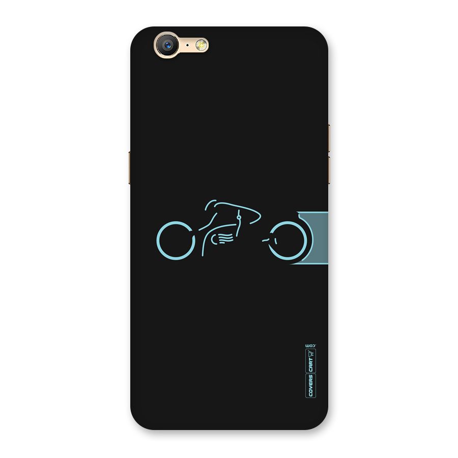 Blue Ride Back Case for Oppo A39