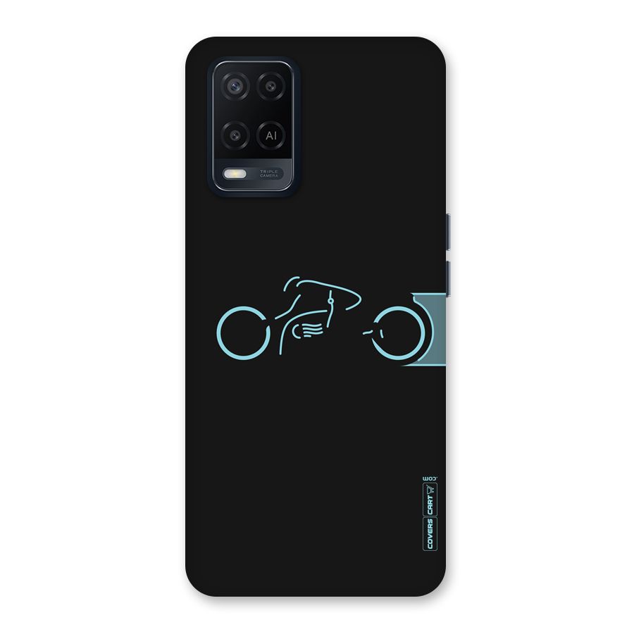 Blue Ride Back Case for Oppo A54