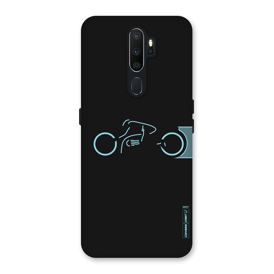 Blue Ride Back Case for Oppo A5 (2020)