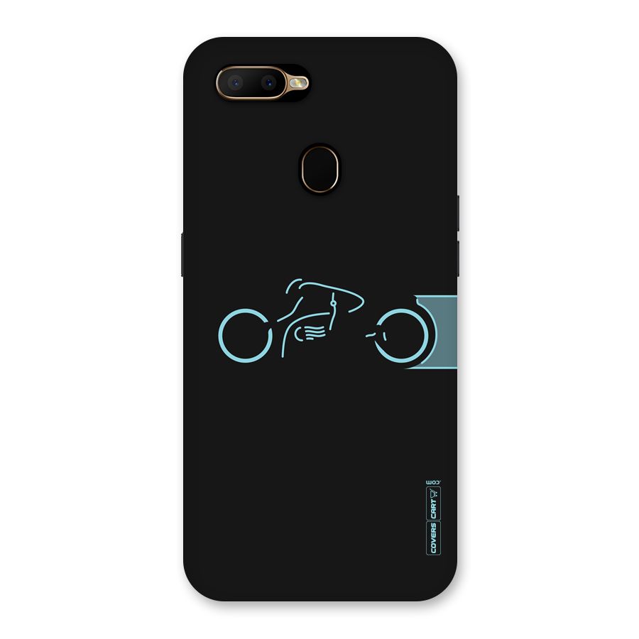 Blue Ride Back Case for Oppo A5s