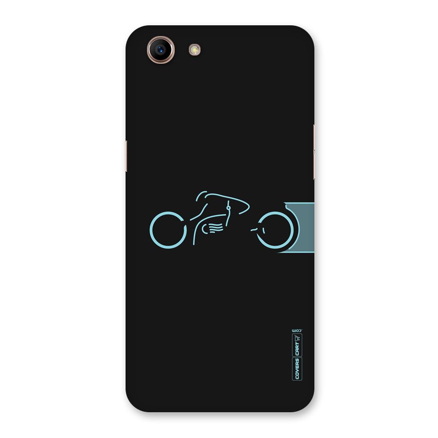 Blue Ride Back Case for Oppo A83 (2018)