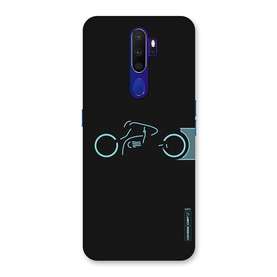 Blue Ride Back Case for Oppo A9 (2020)