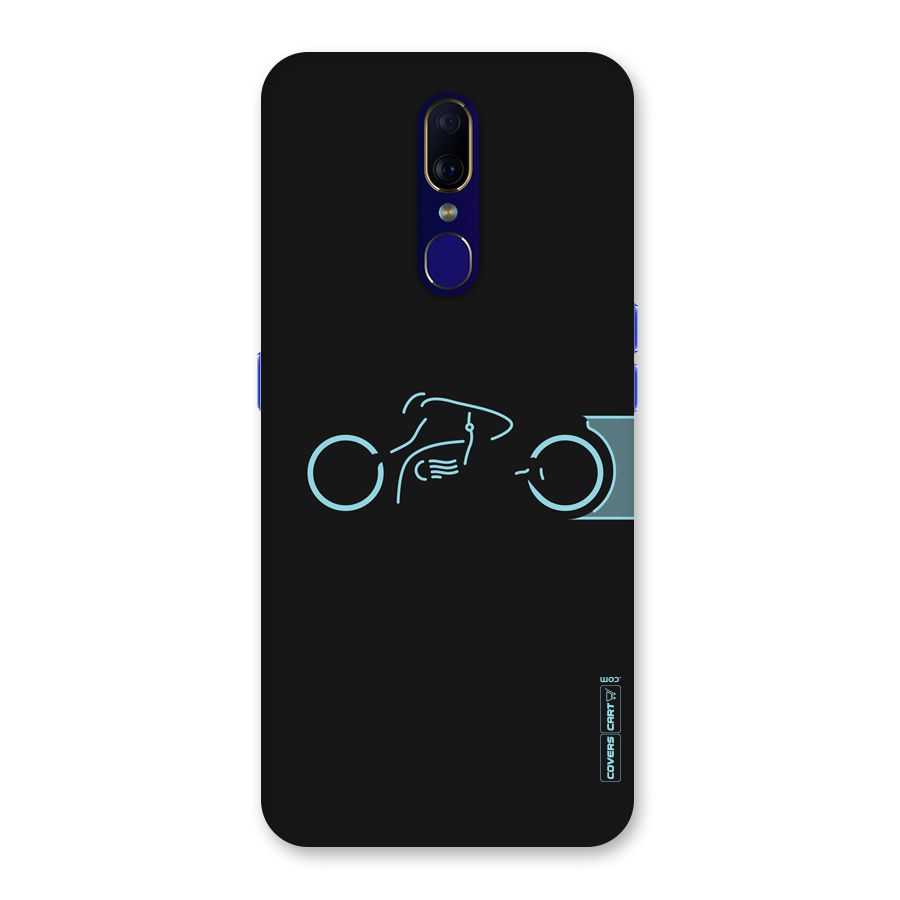 Blue Ride Back Case for Oppo F11